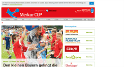 Desktop Screenshot of merkurcup.de